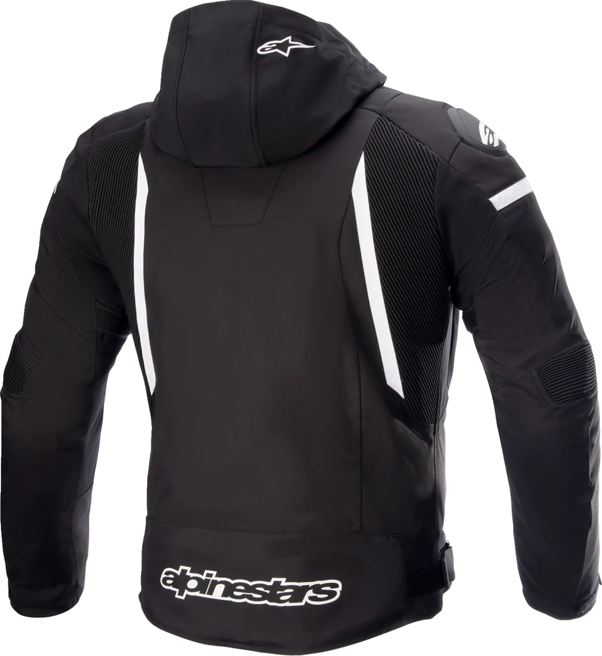 ALPINESTARS Zaca Waterproof Jacket - Black/White - Small 3206423-12-S