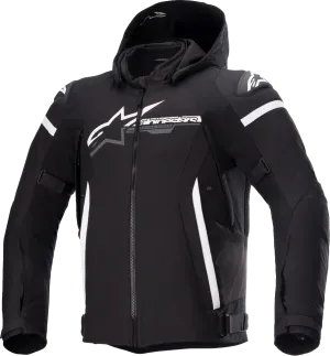 ALPINESTARS Zaca Waterproof Jacket - Black/White - Small 3206423-12-S