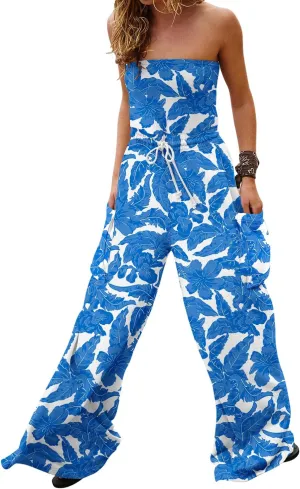 Aoang Women Overalls Jumpsuits Loose Casual Dressy Sleeveless Baggy Pants Romper Jumpers 2025 Trendy Summer Outfits