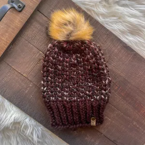 Aspen Knit Beanie - Espresso