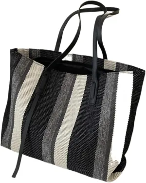 Bags for Woman Stripe Designer Shoulder Crossbody Shopper Storage Bag Women Casual Canvas Handbag