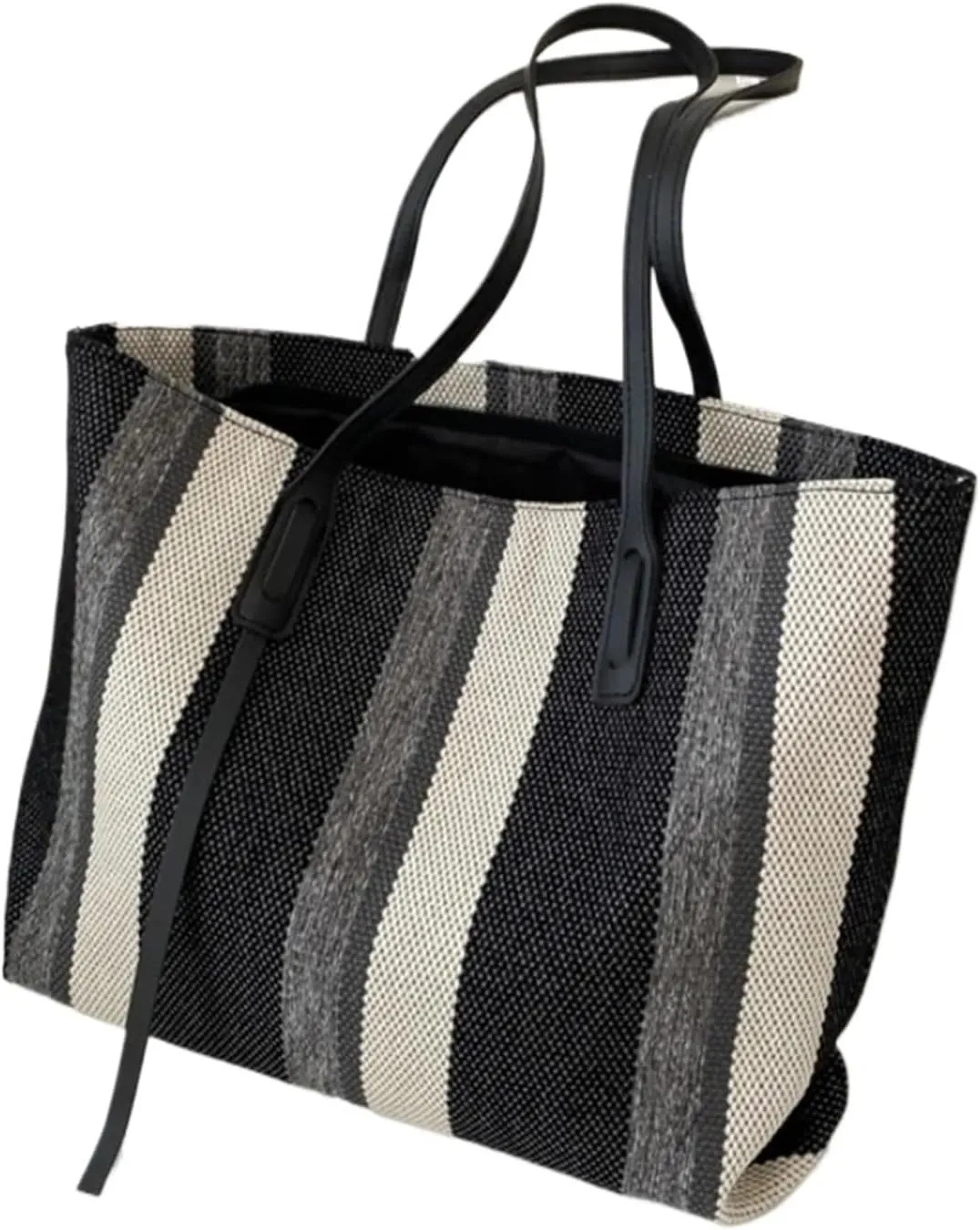Bags for Woman Stripe Designer Shoulder Crossbody Shopper Storage Bag Women Casual Canvas Handbag