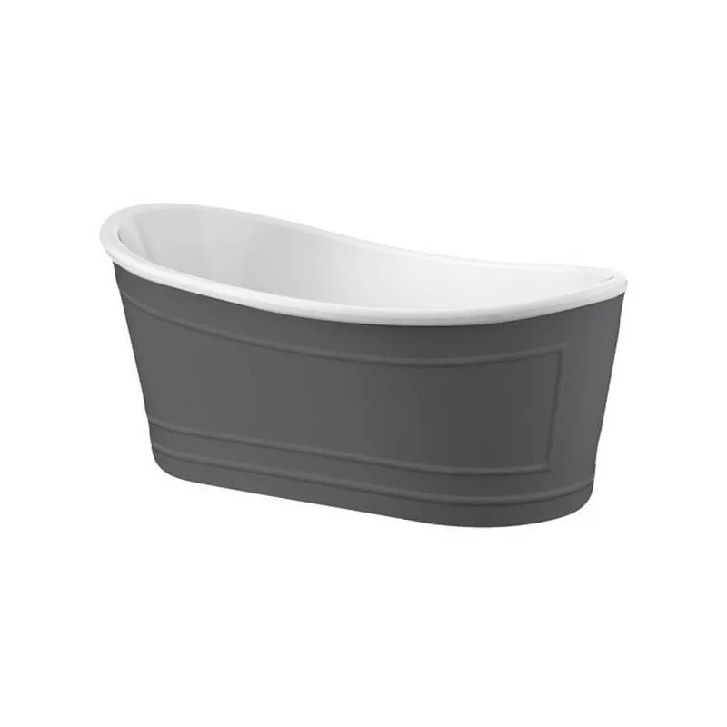 Belbagno Ritz 1675mm Freestanding Bath Tub