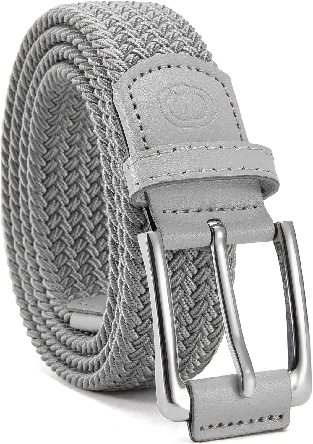 CHAOREN Golf Belts for Men - 1 3/8" Elastic Braided Stretch Mens Belts Casual - Fit Golf Pants Jeans Shorts