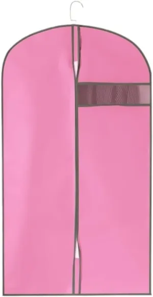 Clothes Cover 5 Pack Non-Woven Garment Bag for Travel Suit Bag Foldable for Hanging Clothes Suit Bags (Color : A, Size : 60 * 90cm)