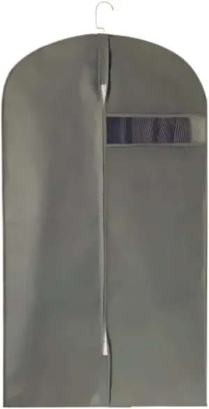 Clothes Cover 5 Pack Non-Woven Garment Bag for Travel Suit Bag Foldable for Hanging Clothes Suit Bags (Color : C, Size : 60 * 90cm)