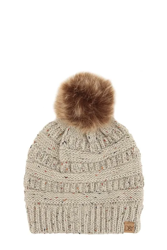 Colorful Confetti Slinky Beanie