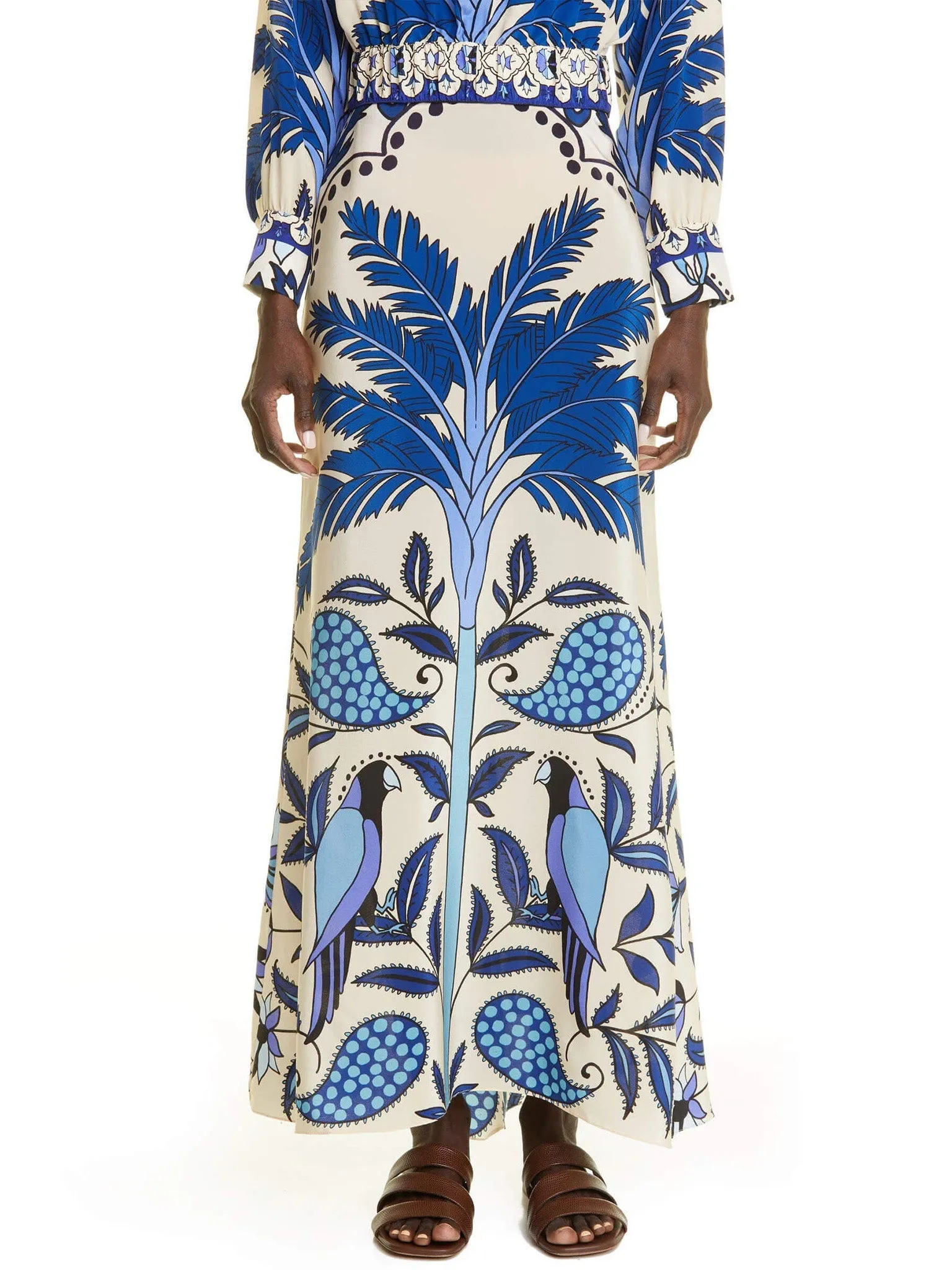 Colorful Printed Maxi Dress