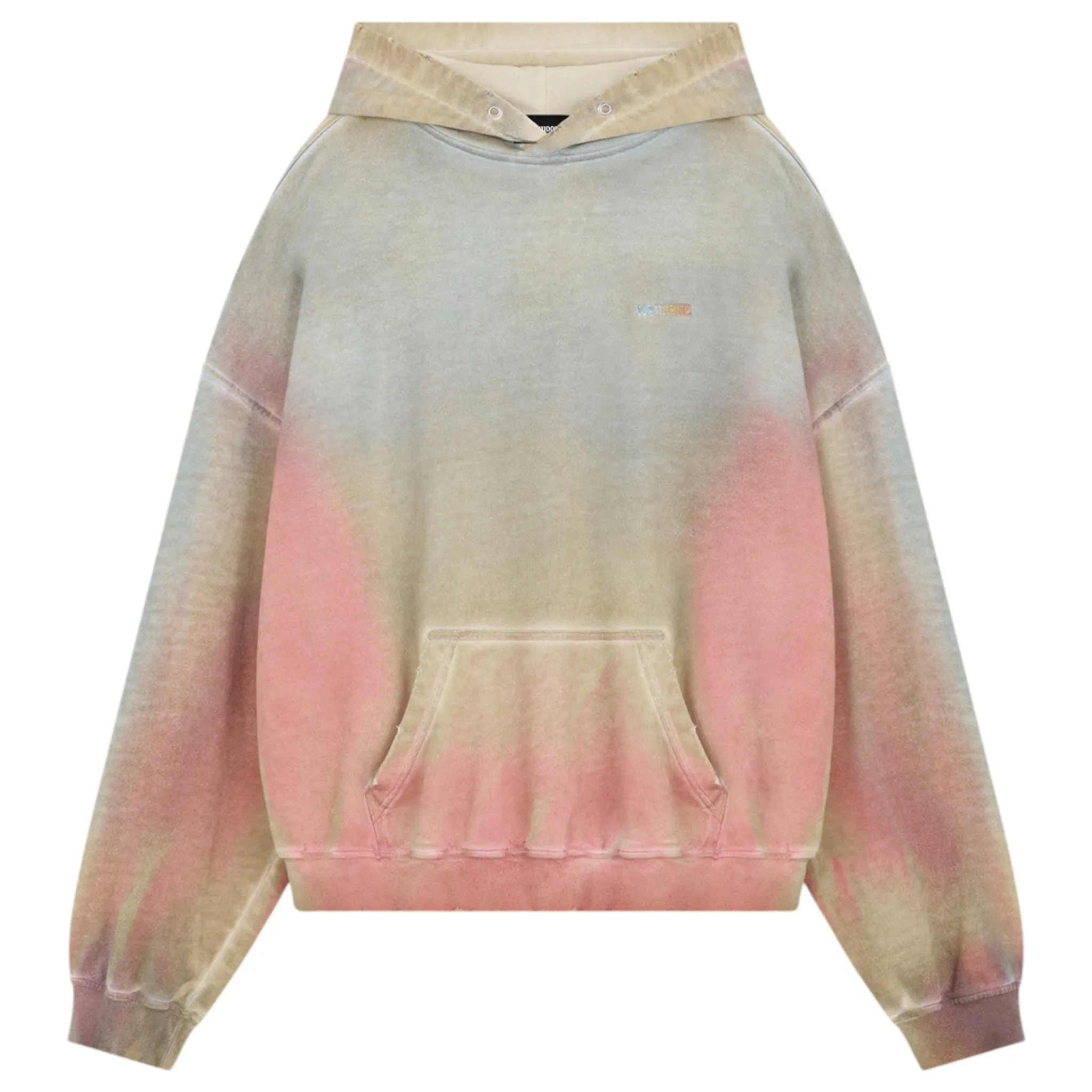 COLORFUL SPRAY HOODIE / KHAKI