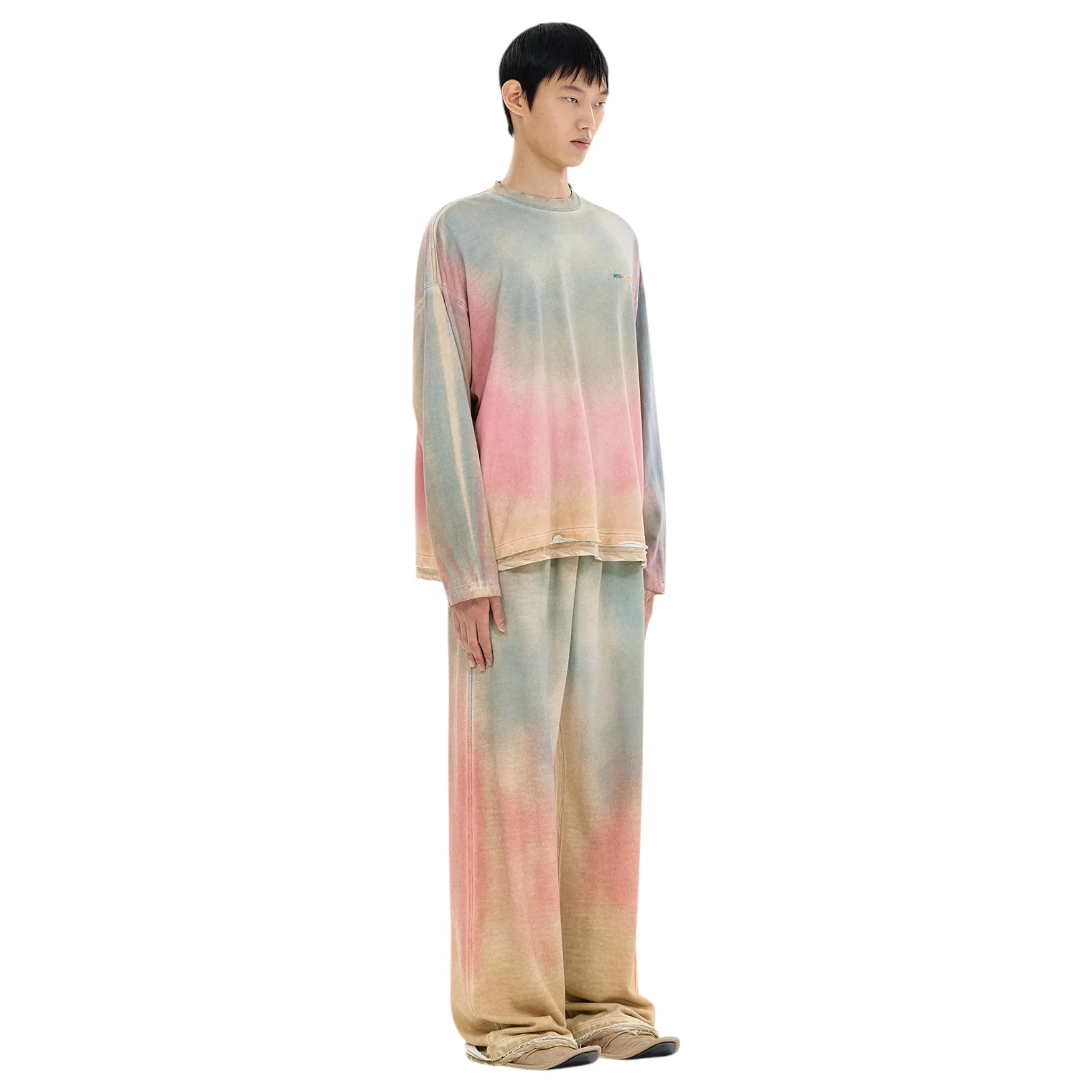 COLORFUL SPRAY JOGGERS / KHAKI