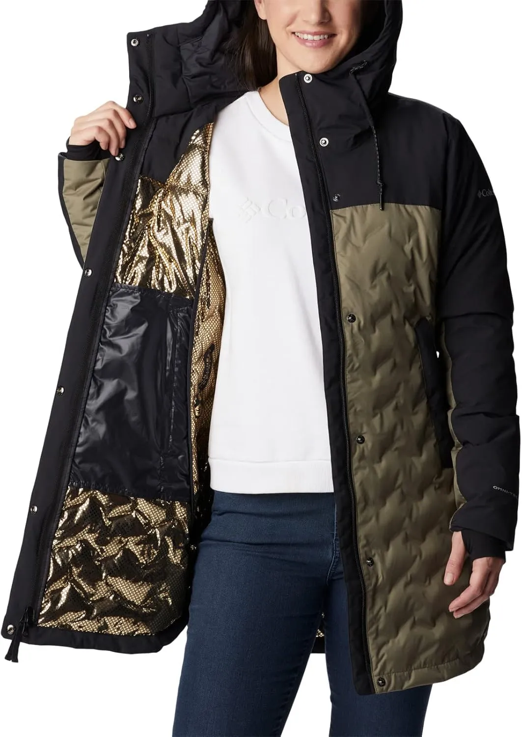 Columbia Women's Mountain Croo Ii Mid Down Jacket