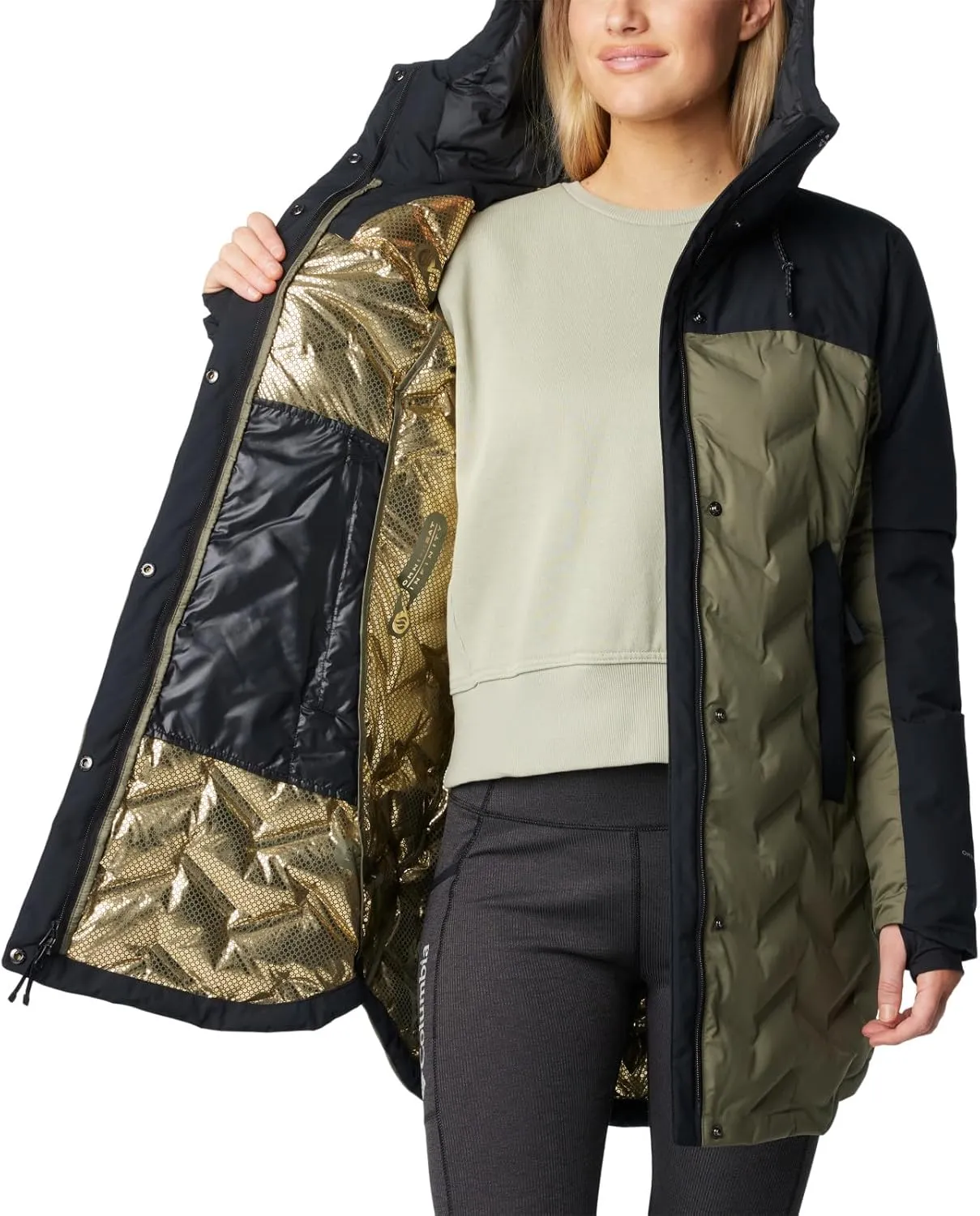 Columbia womens Mountain Croo Iii Mid Down Jacket