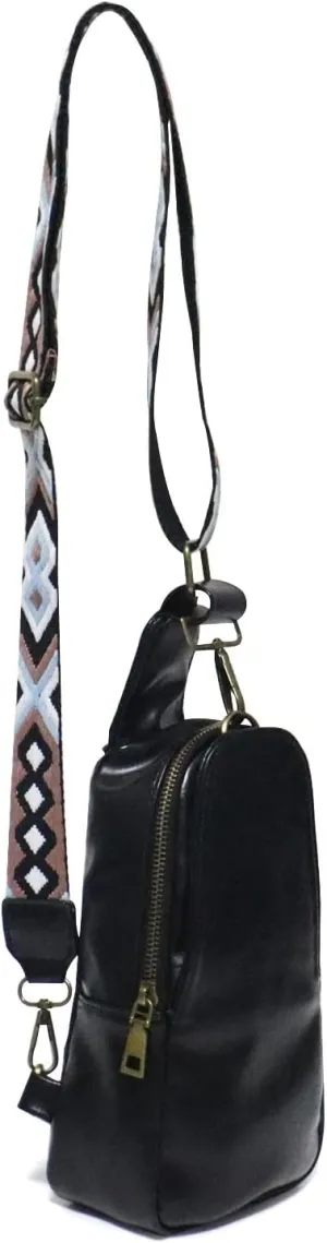 Crossbody Bags Women Bags Leather Waist Bags Multifunctional Waist Pouch for Phone Shopping Holder Chest Bag