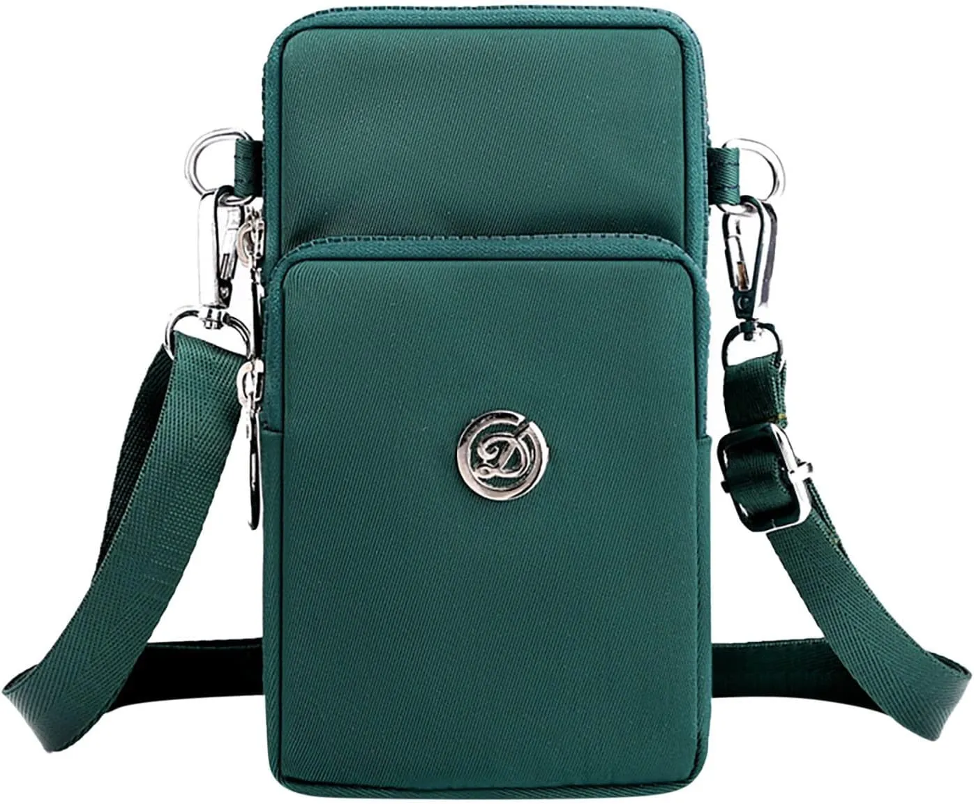 Crossbody Small Messenger Mini Wallet Card CellPhone For Women Handbag With Credit Shoulder Slots Purse (F, One Size)