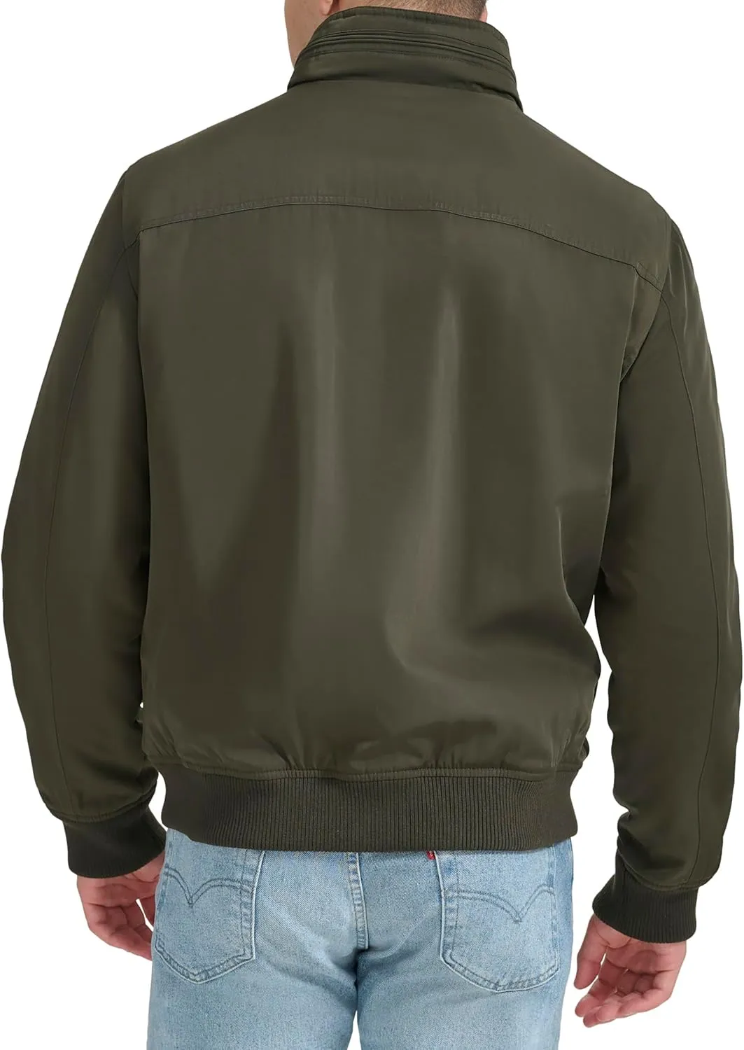 Dockers Men's Quilted Lined Flight Bomber Jacket
