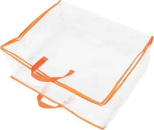 Foldable Quilt Storage Bag Large Travel Duffel Luggage Storage Blanket Organizer Clothes Packing Bags