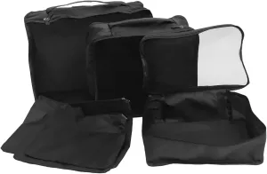 FRCOLOR 6pcs Set Storage Bag Window Closet Storage Bags for Blankets Clothes Luggage Oxford Fabric