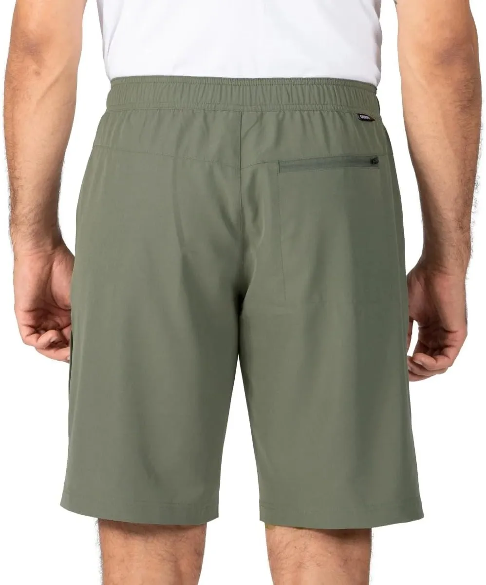 Gerry Men's 4-Way Stretch Elastic Waistband Lightweight Trail Short
