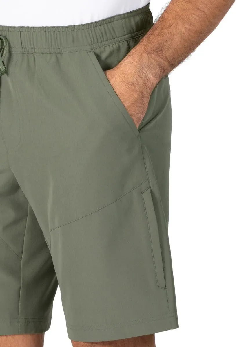 Gerry Men's 4-Way Stretch Elastic Waistband Lightweight Trail Short
