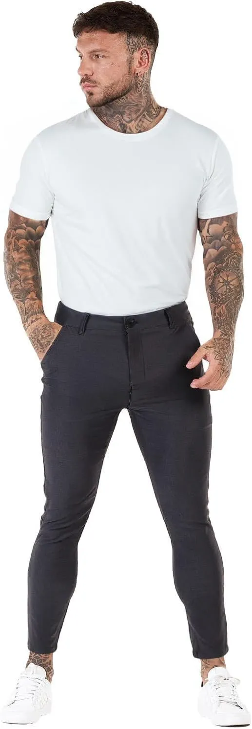 GINGTTO Mens Dress Pants Slim Fit Chino Pants for Men Formal