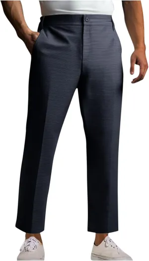 Golf Pants for Men Slim Fit Outdoor Athletic Dress Pants Flat Front Suit Trousers Men for Wedding Guest Business Work