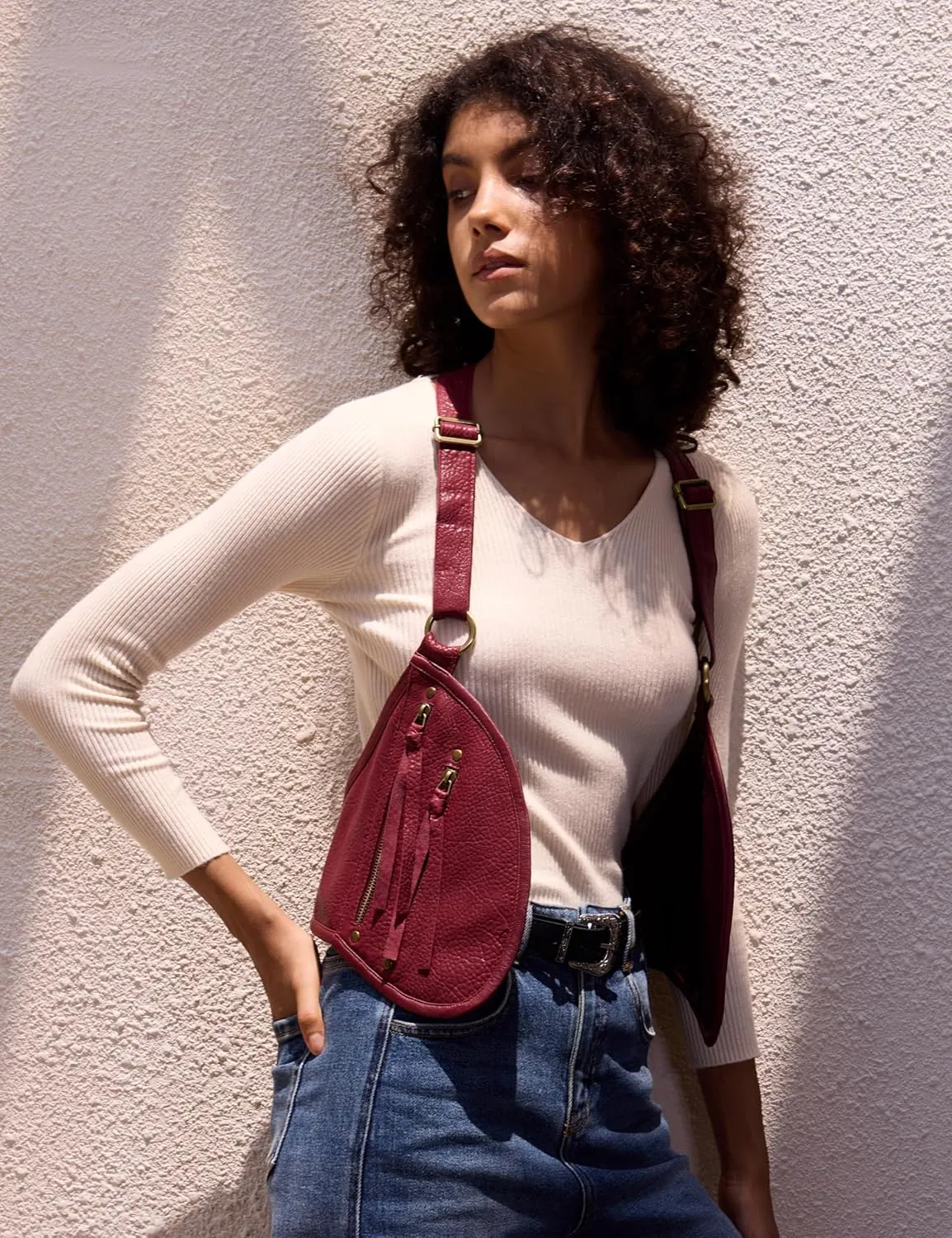 Harness for Women Genuine Leather with Pocket Steampunk Vest