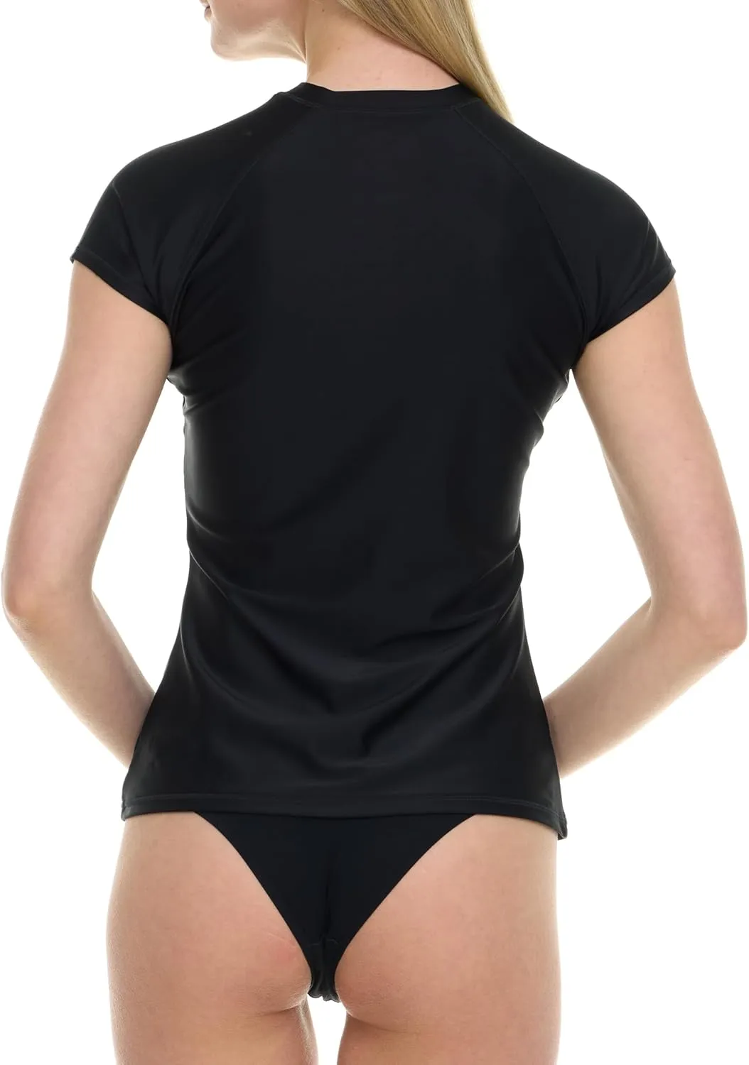 Hurley Rash Guard for Women, Short Sleeve Swim Shirts for Women Rashguard, UPF 50  SPF & UV Protection