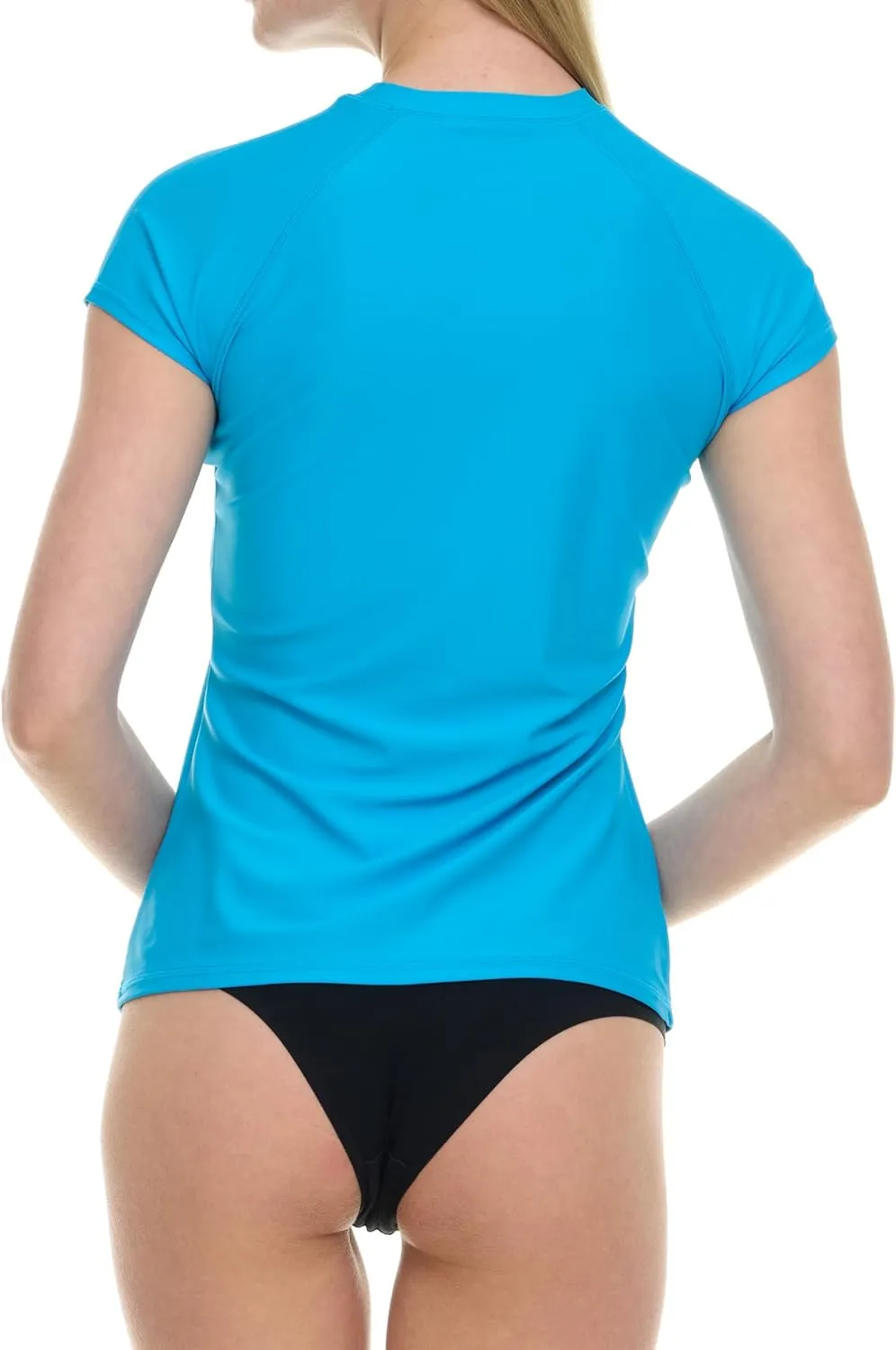 Hurley Rash Guard for Women, Short Sleeve Swim Shirts for Women Rashguard, UPF 50  SPF & UV Protection
