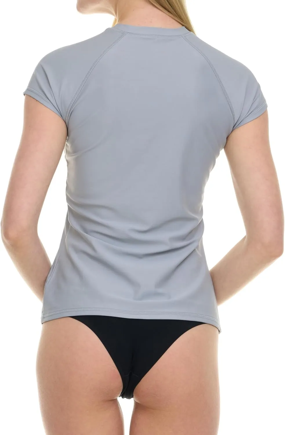 Hurley Rash Guard for Women, Short Sleeve Swim Shirts for Women Rashguard, UPF 50  SPF & UV Protection