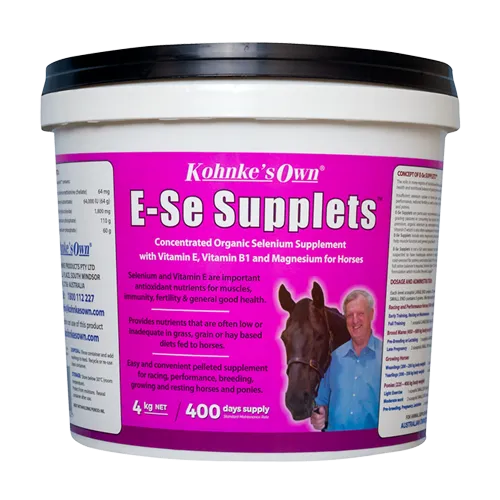 Kohnke’s Own E-Se Supplets