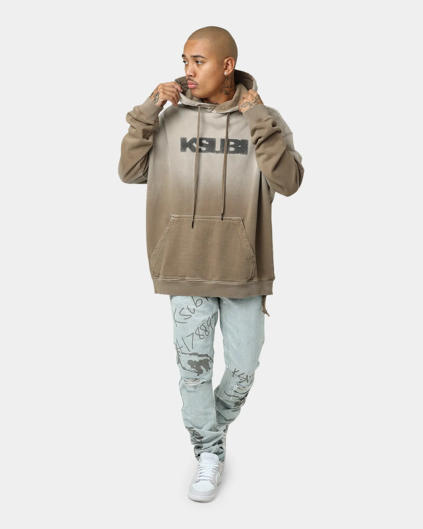 KSUBI Sott Biggie Hoodie Brown