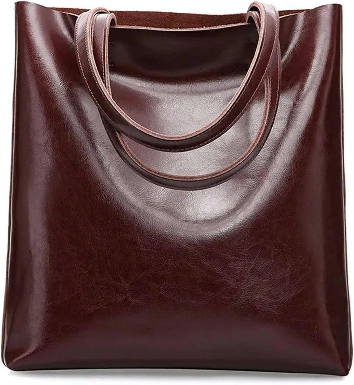 Leather Women Shoulder Bags Large Female Fashion Office Retro Bag Ladies Hand Big Bags for women
