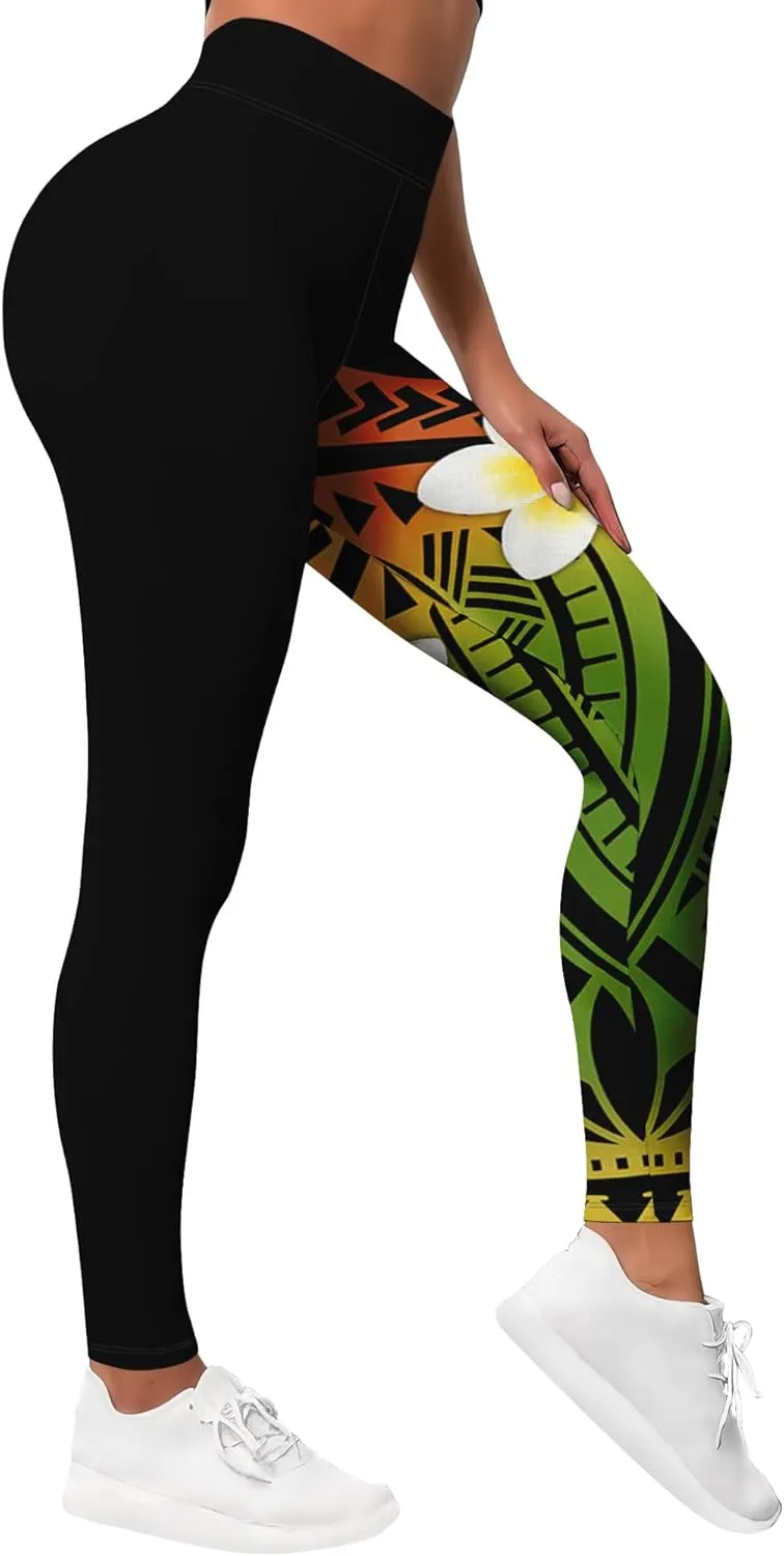 Leggings for Women Printed Funny Gym Womens Yoga Pants Rainbow Crazy Leggings