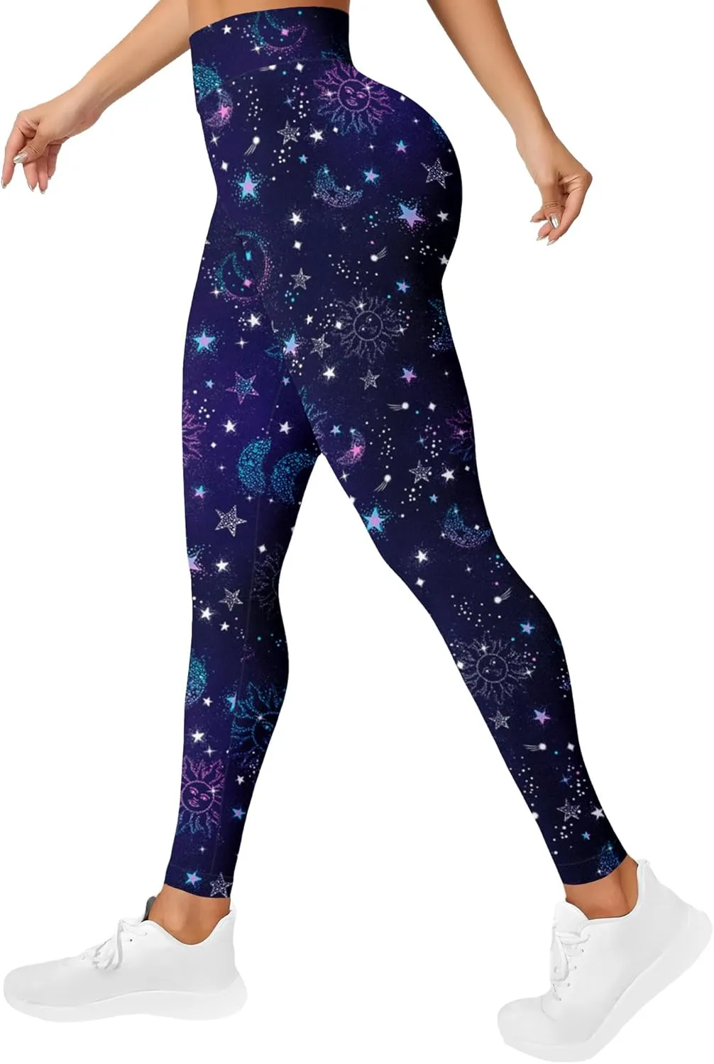 Leggings for Women Printed Funny Gym Womens Yoga Pants Rainbow Crazy Leggings