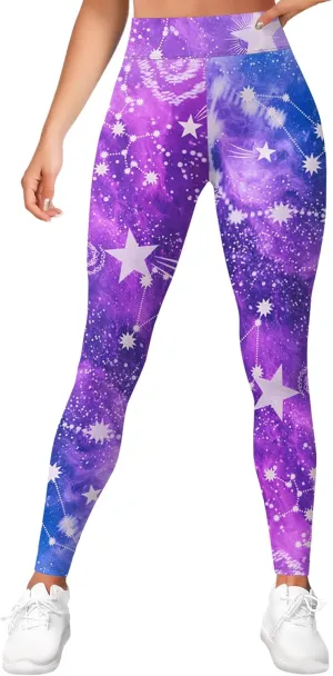 Leggings for Women Printed Funny Gym Womens Yoga Pants Rainbow Crazy Leggings