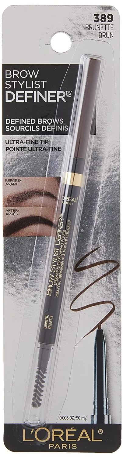 L'Oreal Paris Makeup Brow Definer Waterproof Eyebrow Pencil,