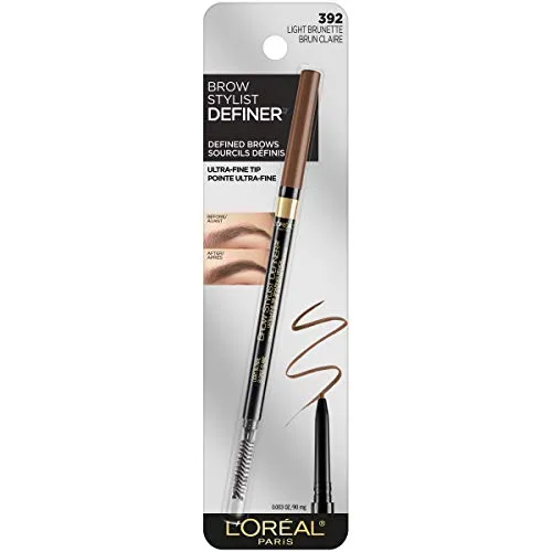 L'Oreal Paris Makeup Brow Definer Waterproof Eyebrow Pencil,