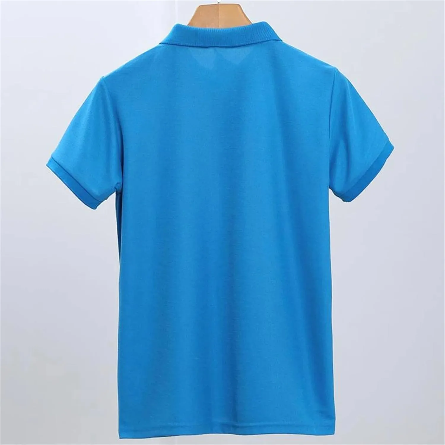 Men Quick Dry Polo Shirt Summer Fashion Casual Basic Tops Short Sleeve Golf Work Tops