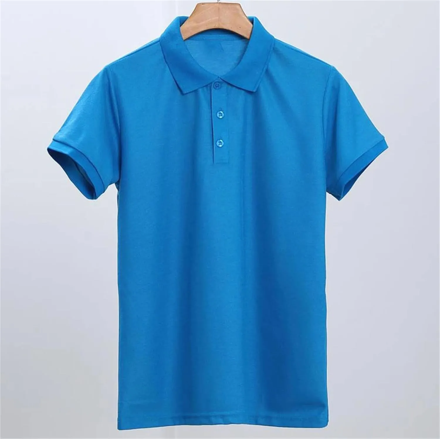 Men Quick Dry Polo Shirt Summer Fashion Casual Basic Tops Short Sleeve Golf Work Tops