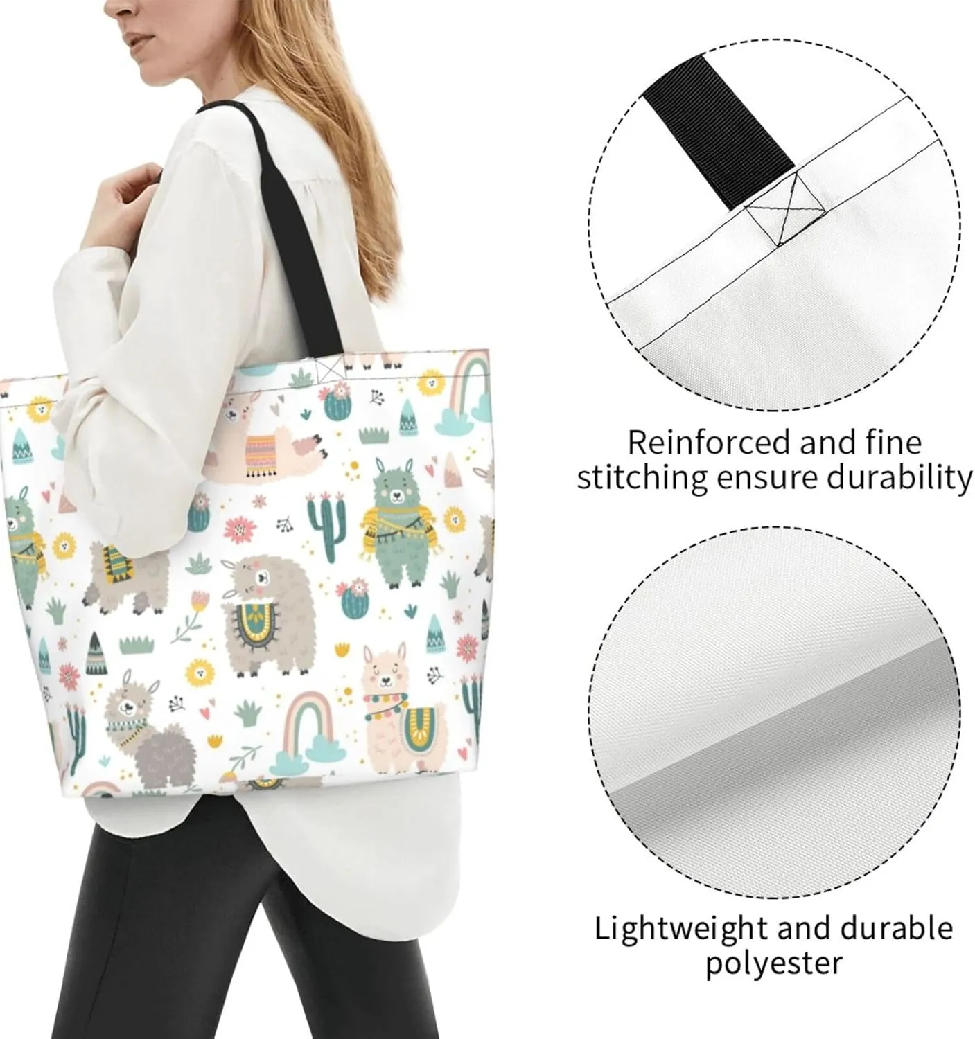 Mexico Mexican Eagle Flag Women's Tote Bag Large Capacity Single Shoulder Bags Handbag for Shopping Work