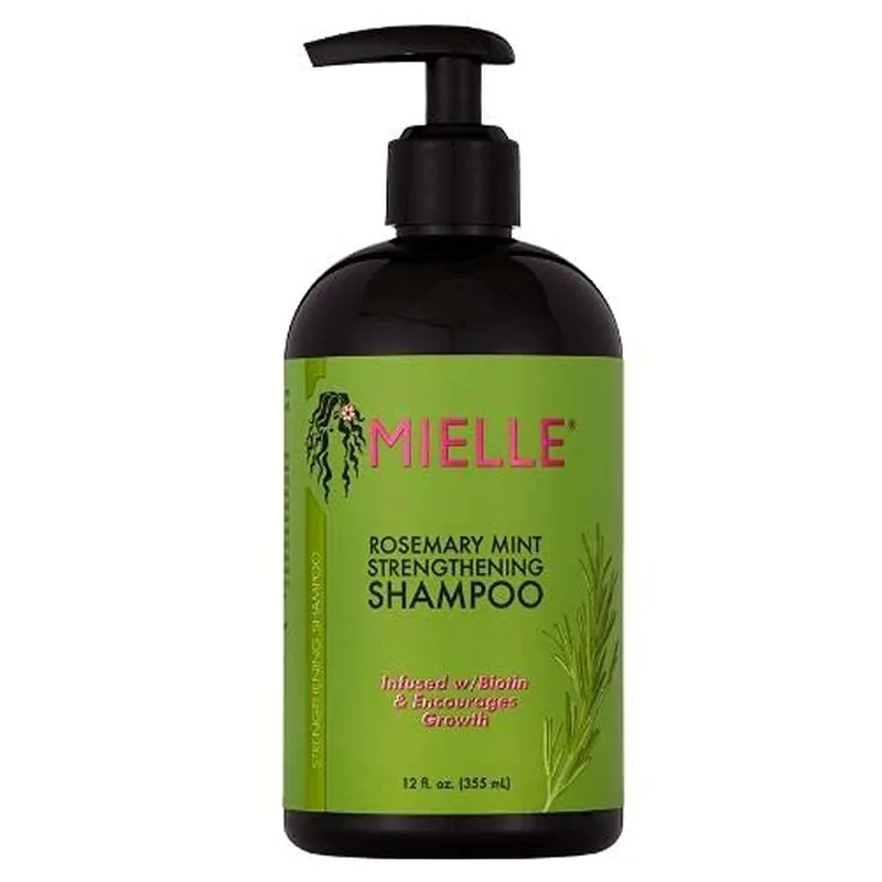 Mielle Organics Rosemary Mint Scalp & Hair Strengthening Oil, Infused W/Biotin, 2 Ounces