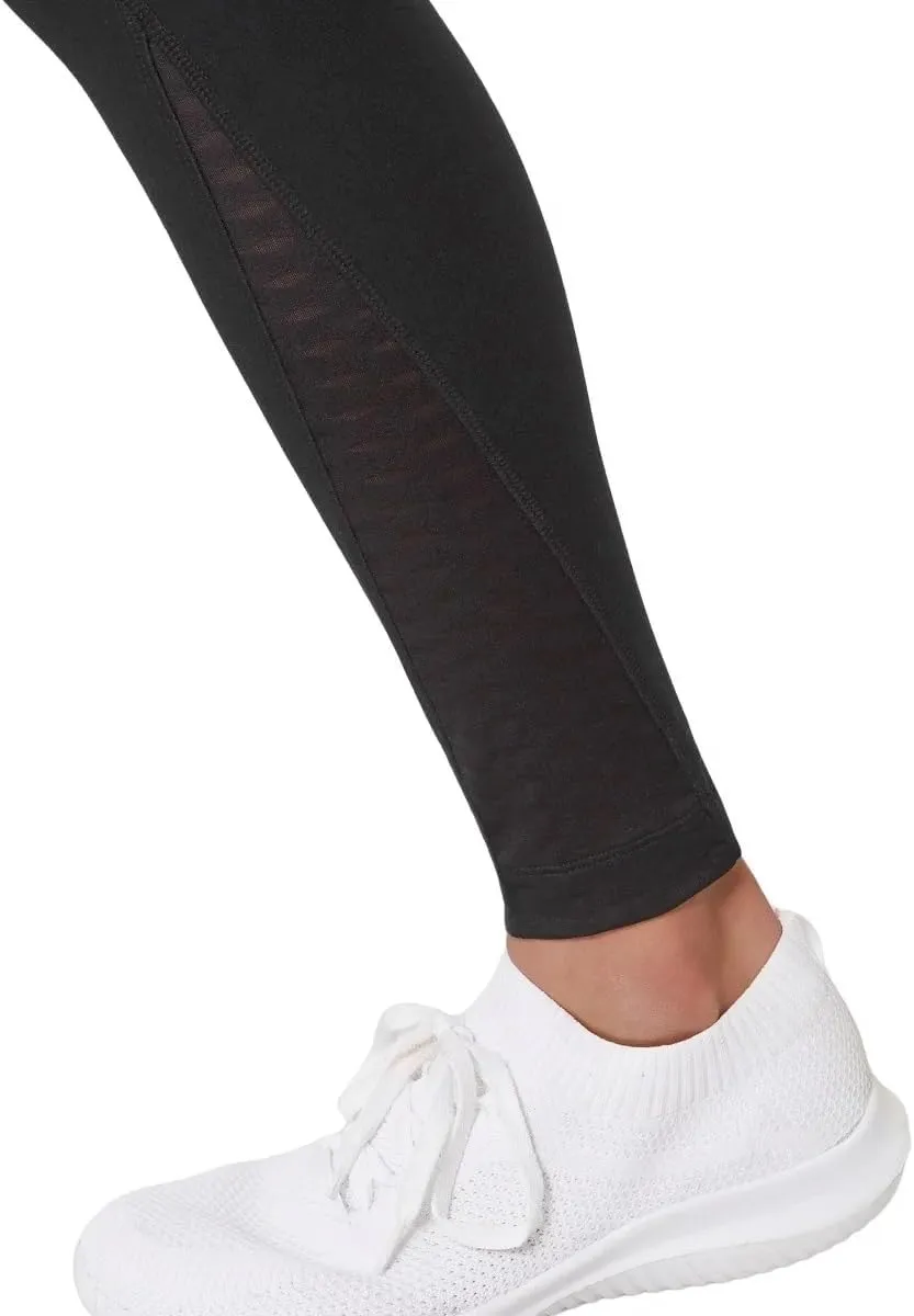 Mondetta Leggings for Women - Yoga Leggings - Gym Workout Athletic Yoga Pants with Pockets - Basket Weave Tight