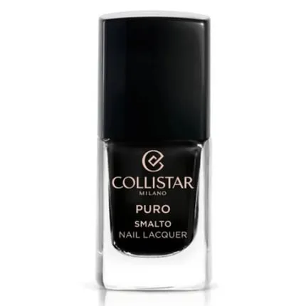 Nail polish Pure Long Lasting 313 Black Intense, Collistar