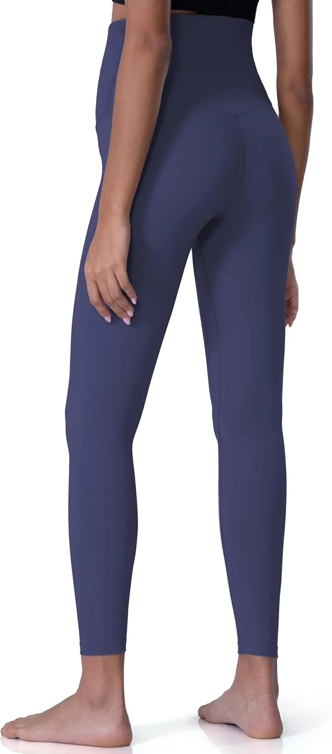 POSHDIVAH Women's Maternity Leggings Over The Belly Pregnancy Yoga Pants Active Wear Workout Leggings