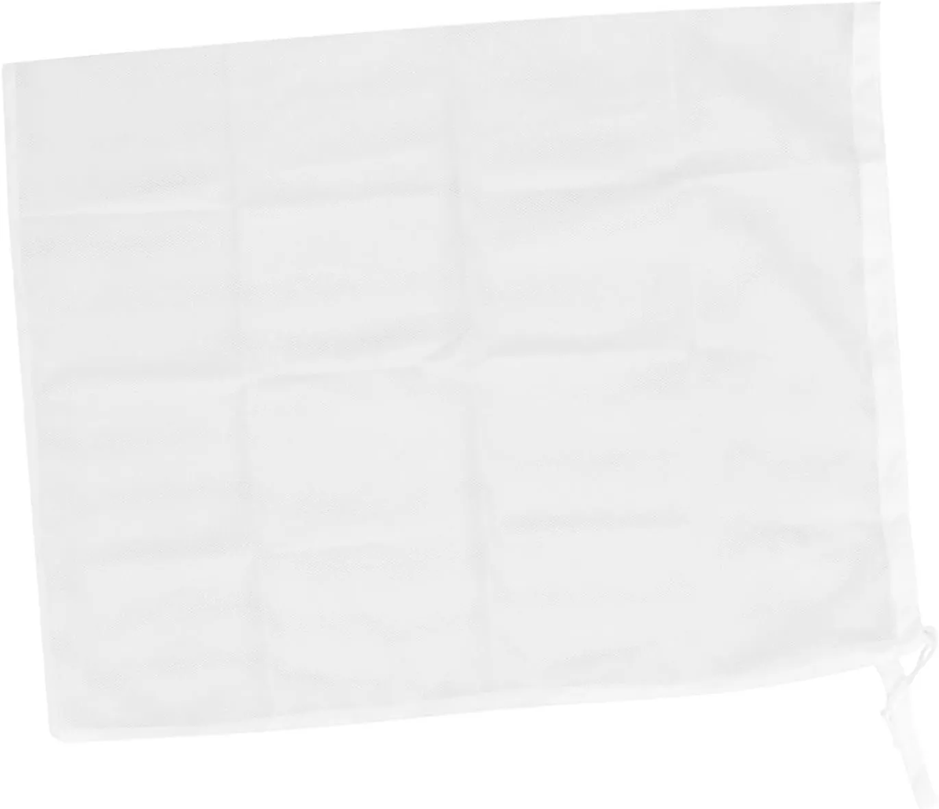 PRETYZOOM Laundry Machine Travel Garment Bag Heavy Duty Bags Large Drawstring White Polyester