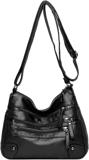 Puffer Tote Bag Soft Leather Shoulder Bags Layer Classic Crossbody Bag Luxury Designer Zipper Handbag And Purse