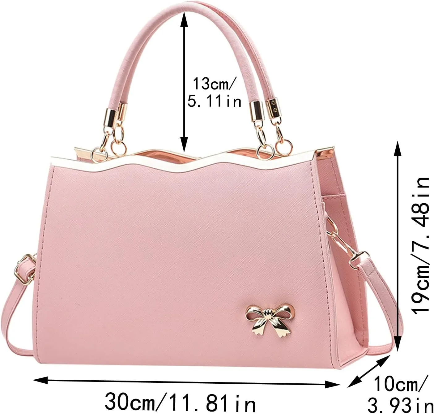 Purses and Handbags Women Bags Bags Ladies Trendy Bow Fashion Sports Messenger Shoulder Handbag