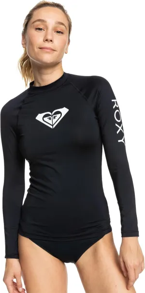 Roxy Women's Rashguard  UPF 50 , Compression Fit, Surf, Hiking, Volley, Workout, Yoga, Quick-Dry Swim Shirt