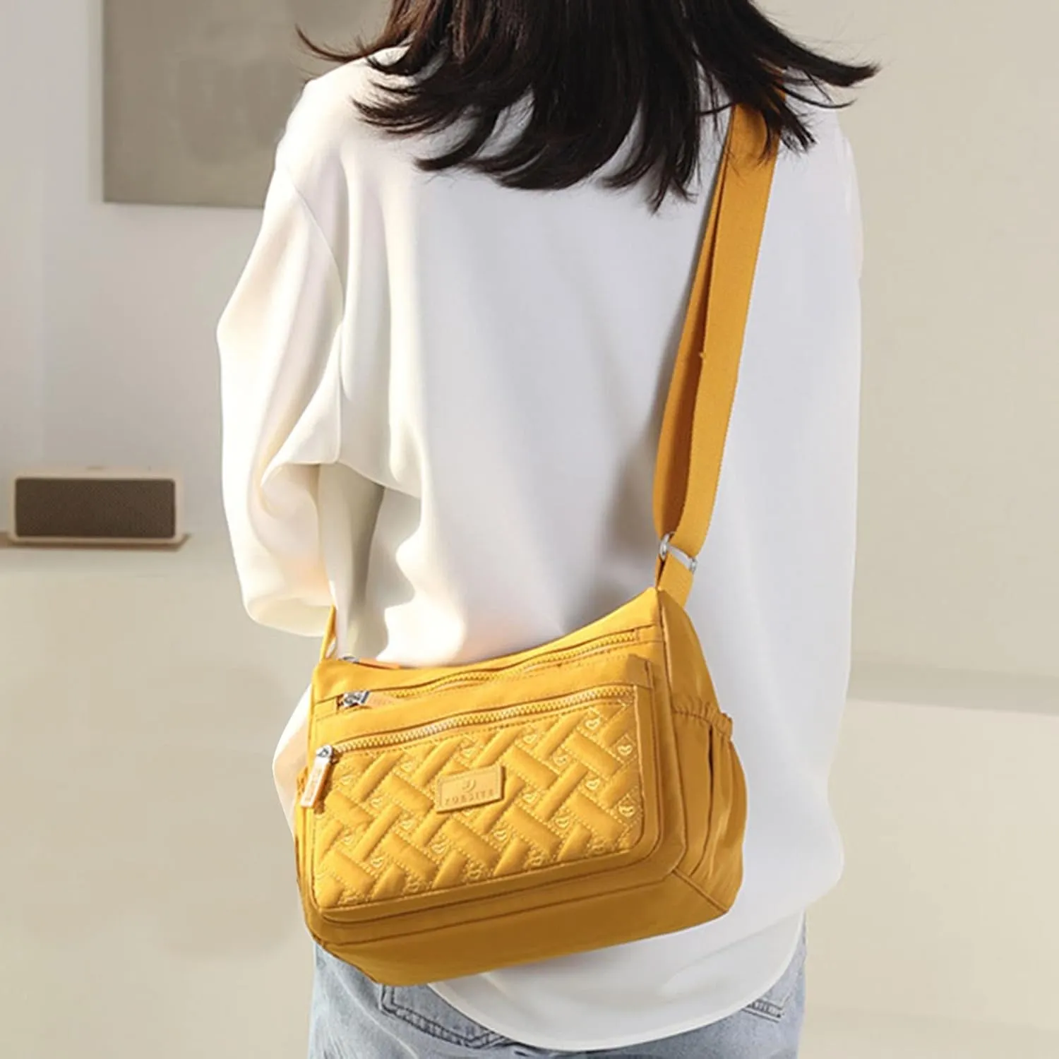 Shoulder Bag for Women Womens Pocket Casual Crossbody Bag Shoulder Messenger Handbag For Daily Use Travel