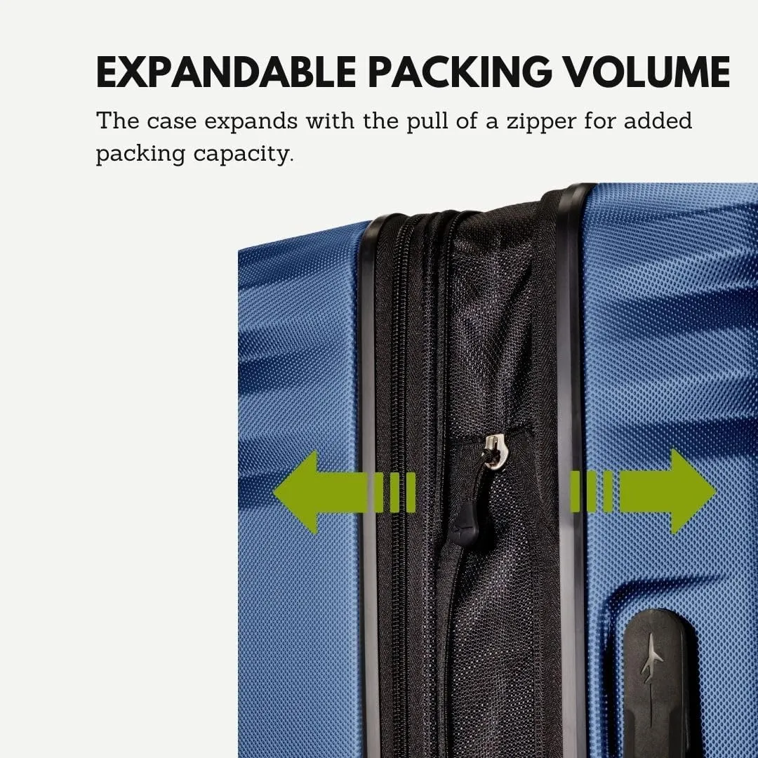 Skyway Nimbus 4.0 Expandable, Durable Hardside, 4 Wheel Spinner, Lightweight Suitcase, Unisex, Stylish